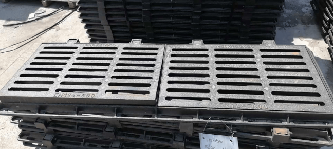 兴义球墨铸铁连体双篦展示